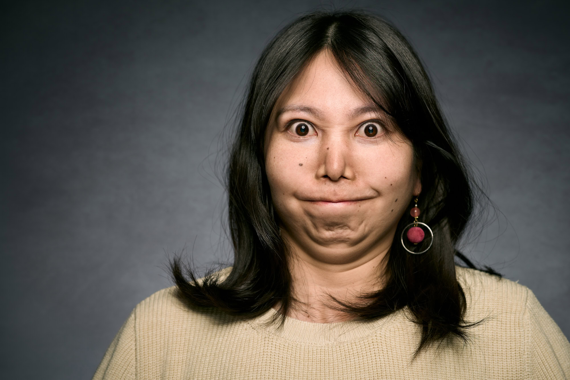 Kanako, silly face