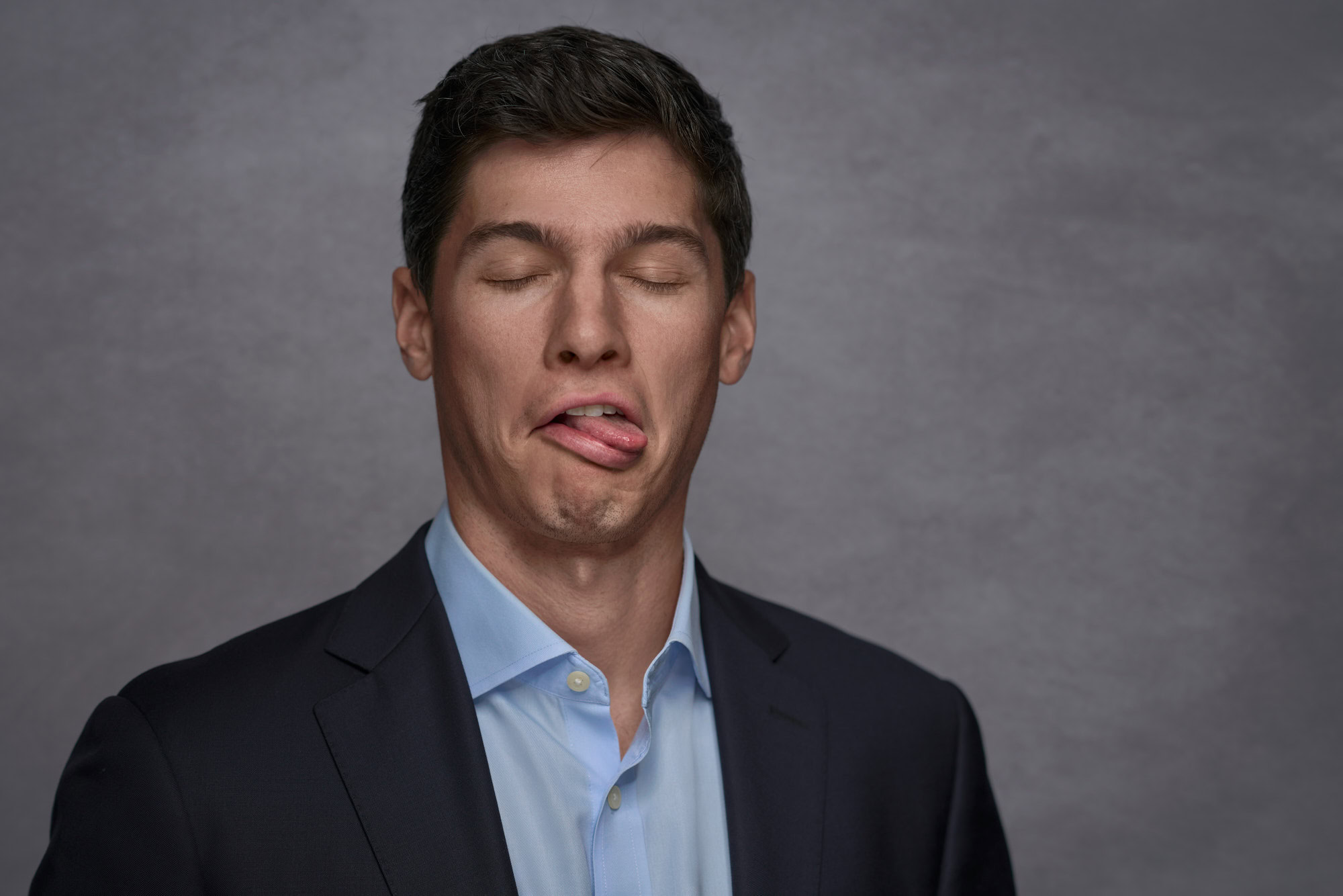 Bobby, silly face